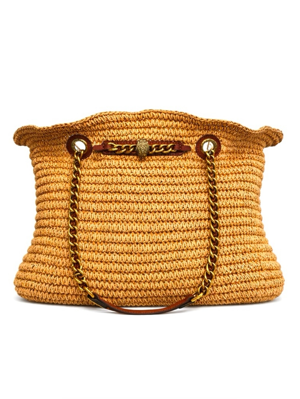 Kurt Geiger London Chelsea Large Raffia Tote